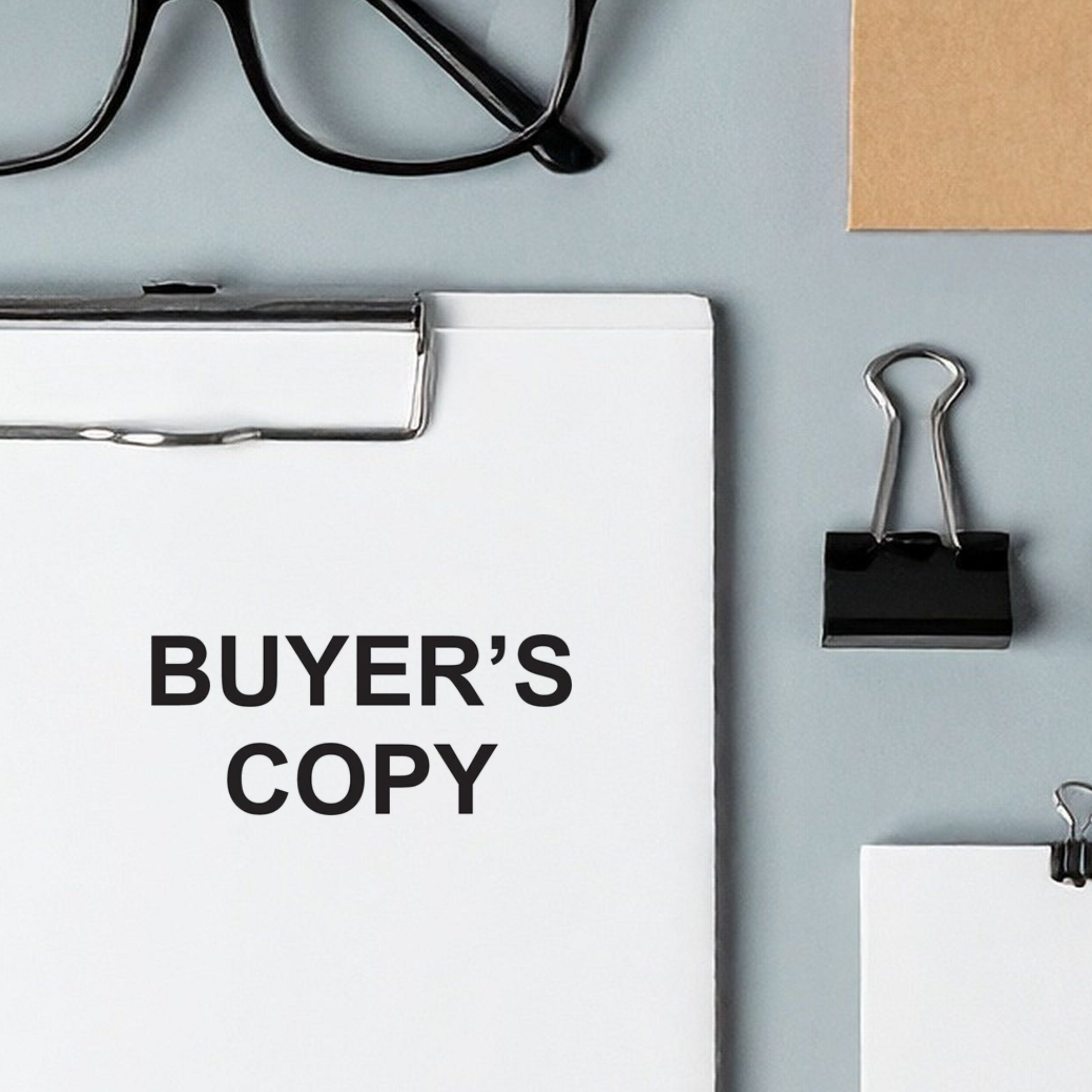 Buyers Copy Stamp Image